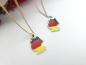 Preview: Deutschland Kette Edelstahl
